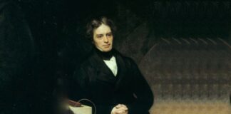 Michael Faraday, oil on canvas by Thomas Phillips