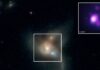 Three Supermassive Black Holes Orbiting Each Other