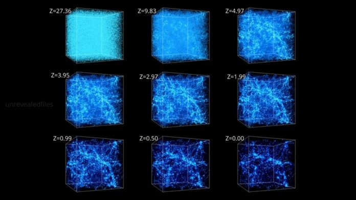 Formation Of Clusters And Large Scale Filaments In The Cold Dark Matter Model With Dark Energy.