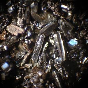 C60 fullerite (bulk solid C60), crystallized.