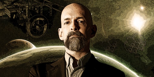 Artistic Photo of Neal Stephenson