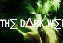 artistic illustration of the dark web
