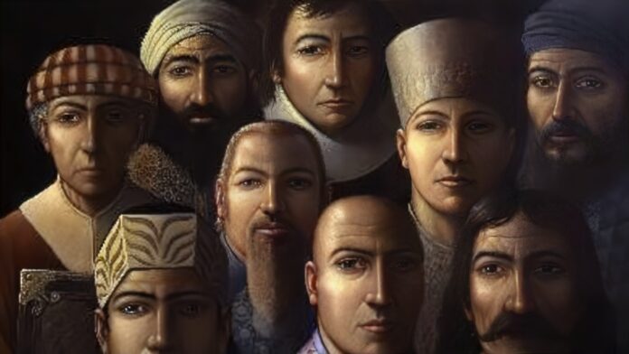 Illustration of Ashoka's Nine Unknown Men