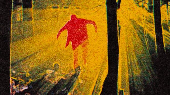 बेनिंगटन त्रिभुज में लोगों के रहस्यमय ढंग से लापता होने का कलात्मक चित्रण।