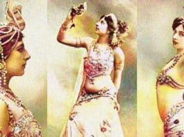 Color Photo of Margaretha Geertruida Zelle, later known as Mata Hari.