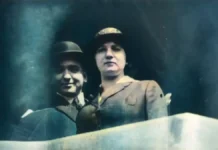 जॉन डी. रॉकफेलर जूनियर की हत्या के प्रयास के बाद मैरी गैंज़। 1914