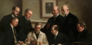 Painting of Piltdown Members