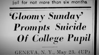 Gloomy Sunday prompts suicide of college pupil of New York