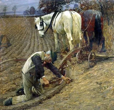 Colonial agriculture tools and structures