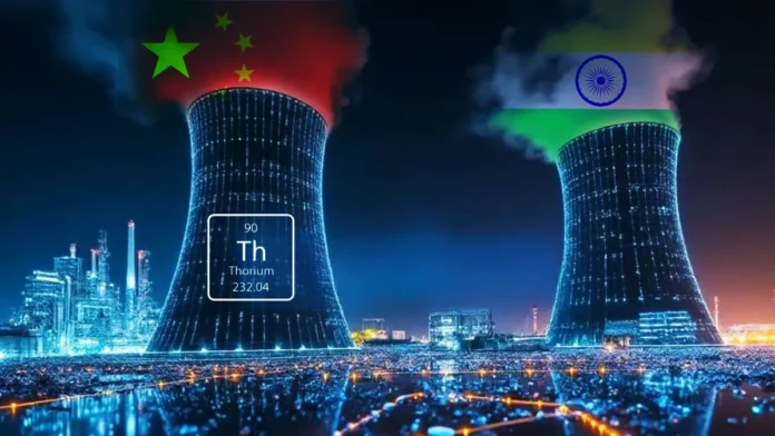 Illustration of the India and the China Thorium Revolution