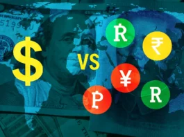 Illustration of the Brics Currency vs the Petrodollar.