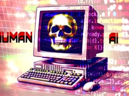 Illustration of The Dead Internet Theory